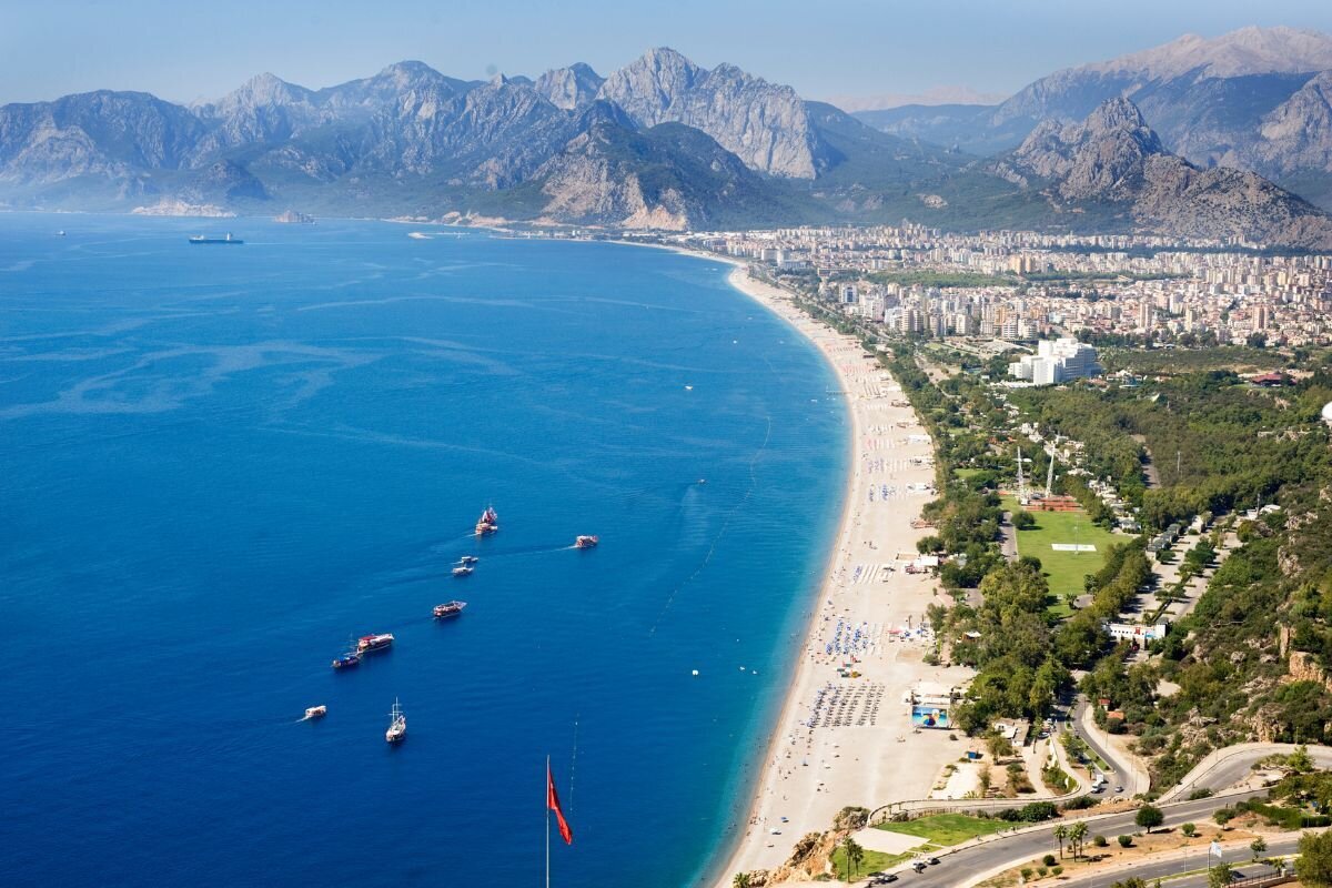 konyaalti beach antalya turkey